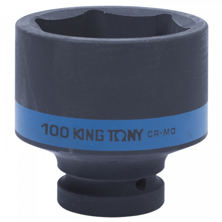 KING TONY Головка торцевая ударная шестигранная 1", 100 мм
