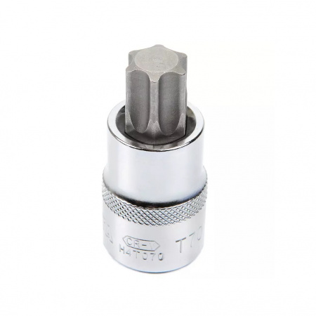 Licota Головка торцевая со вставкой Torx, 1/2", T70, длина 55 мм