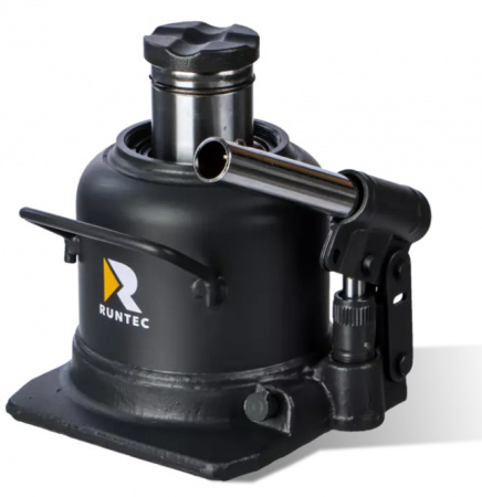 RUNTEC Домкрат бутылочный, двухштоковый, профессиональный 20 т, 150-245 мм