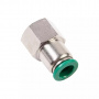 GARWIN PRO Цанговый разъем F1/4" 8 мм, с уплотнением, металлический корпус
