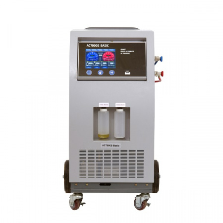 GrunBaum Установка для заправки автокондиционеров AC7000S Basic, автоматическая, R134