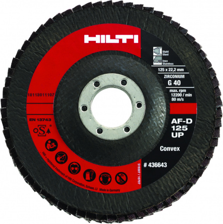 HILTI Диск лепестковый AF-D 125х22мм G80 UP