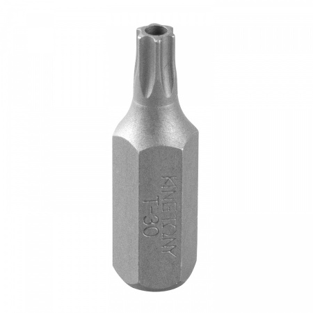KING TONY Вставка (бита) торцевая 10 мм, TORX, Т30, L = 36 мм, с отверстием