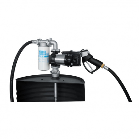 Drum EX50 12V ATEX - Бочковой ком-кт для бензина: э/насос, фильтр, мех. пист., 50 л/мин (без кабеля)