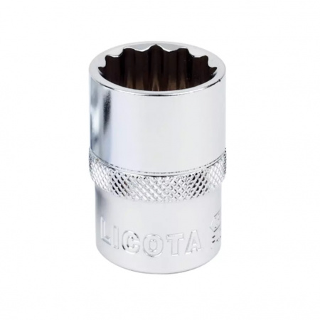 Licota Головка торцевая 3/8" (9,52 мм), 12-гранная, 17 мм, длина 30 мм