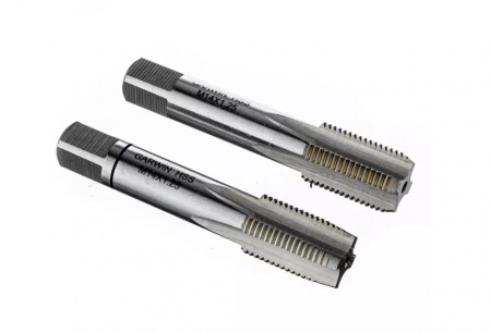 GARWIN INDUSTRIAL Метчики ручные Mf14x1.25, DIN 2181, HSS, 6H, комплект из 2 штук