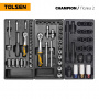TOLSEN Набор инструментов 239 предметов, "CHAMPION", в черной тележке + динамометрический ключ