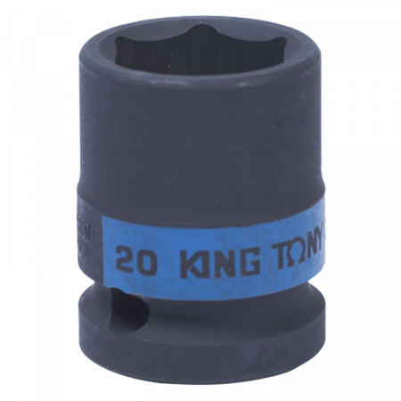 KING TONY Головка торцевая ударная шестигранная 1/2", 20 мм