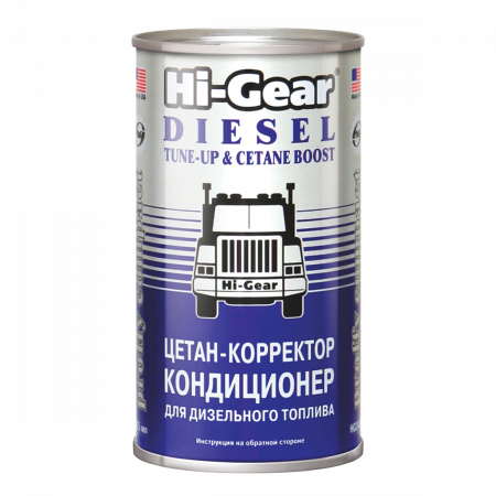 HI-Gear Присадка в дизтопливо для повышения цетанового числа 325 мл