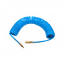 GARWIN PRO Шланг полиуретан (PU) 10*6, витой, 10 м, синий, БРС в комплекте