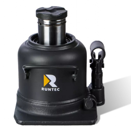 RUNTEC Домкрат бутылочный, двухштоковый, профессиональный 20 т, 150-245 мм