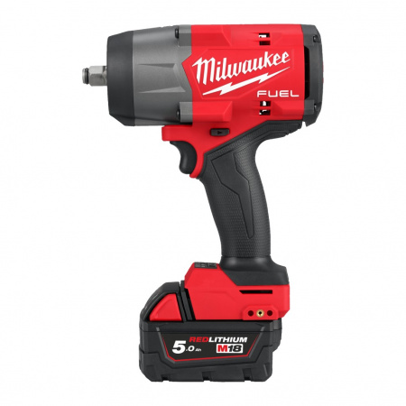 MILWAUKEE Гайковерт ударный аккумуляторный M18 FHIW2F12-502X 1/2", 18 В, 2034 Нм, 2000 об/мин, 2*5 А