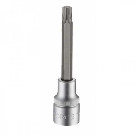 FORCE Головка-бита TORX 1/2"DR удлиненная T100 L=100 мм