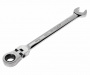 JTC Ключ комбинированный 10х10 мм трещоточный шарнирный 