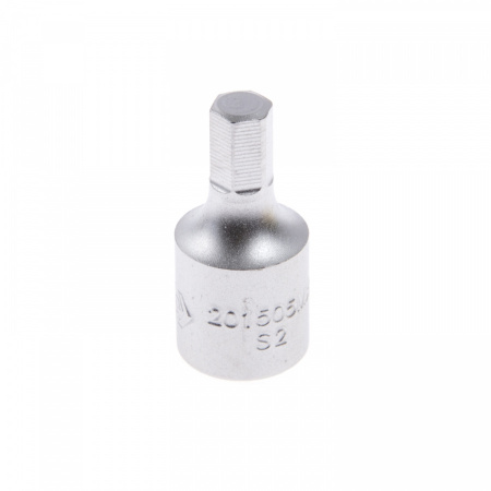 KING TONY Насадка (бита) торцевая 1/4", HEX, 5 мм, L = 25 мм