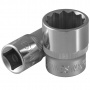 JONNESWAY Головка торцевая, 12-гранная, 1/2"DR, 12 мм, длина 38 мм