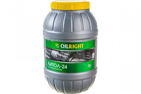 OILRIGHT Смазка Литол-24, банка 2 кг