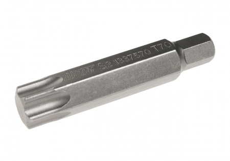 JTC Бита TORX Т70х75мм 10мм удлиненная S2 