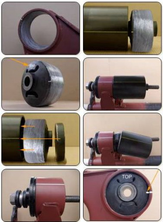 CAR-TOOL Набор для замены сайлентблоков SAF