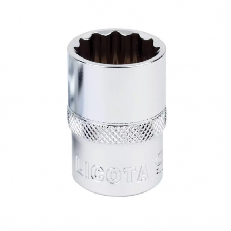 Licota Головка торцевая 1/2" (12,7 мм), 12-гранная, 27 мм, длина 42 мм