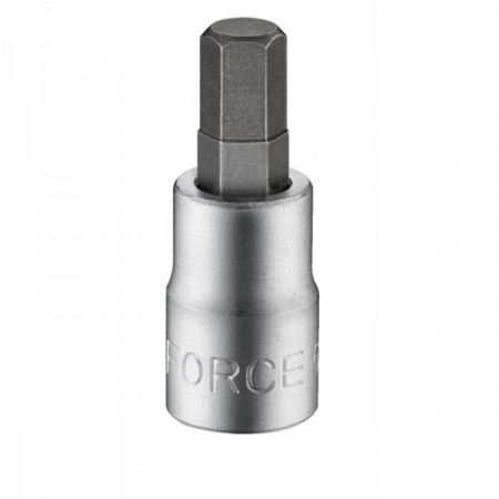 FORCE Головка-бита шестигранная1/2"DR 12,8мм