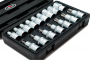 СЕРВИС КЛЮЧ Набор звездочек-головок и насадок Е-10-Е24, торкс Т30-Т70, 16 предметов