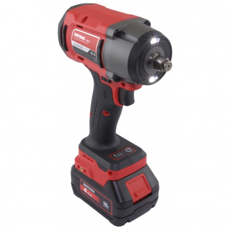 ROTAKE (T2-40D) Гайковерт ударный аккумуляторный бесщёточный 1/2"DR, 18В, 1180 Нм