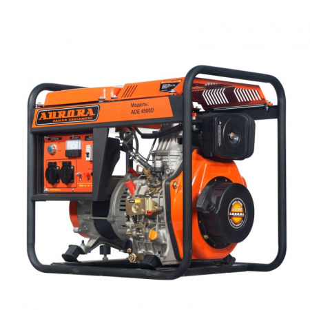 AURORA Генератор дизельный ADE 4500 D (мах 3,5кВт, 220В)