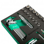 GARWIN PRO Набор отверток, головок 1/4", Г-образных ключей HEX, TORX с отв., 21 пр. в ложементе EVA