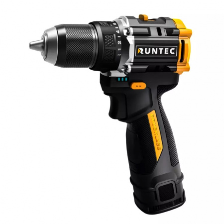 RUNTEC PRO Дрель-шуруповерт аккумуляторная 10 мм, 16 В, 50 Нм, 2000 об/мин, 2*2 Ач