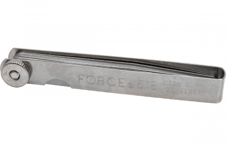FORCE Набор щупов для установки зазоров 0,05-1,00 мм 20 пр. 