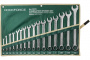 ROCKFORCE Набор комбинированных ключей дюймовых 16 предметов на полотне