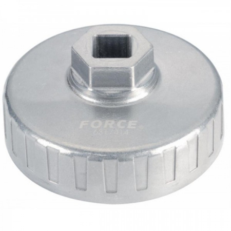 FORCE Съемник масляного фильтра 1/2" 75 мм (GM,Chrysler) 