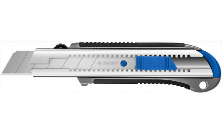 ЗУБР Профессионал ТИТАН-25 Металлический нож с автостопом 25 мм