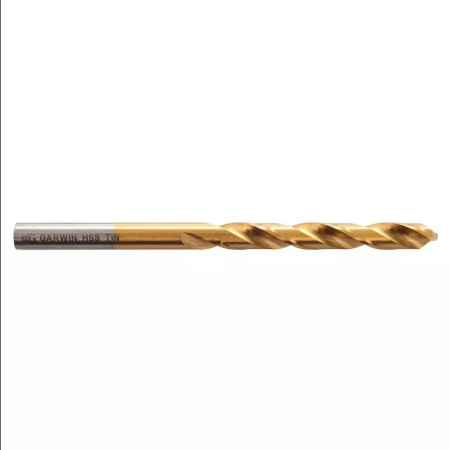 GARWIN INDUSTRIAL Сверло спиральное по металлу 10,2 мм, DIN 338, HSS-G, 5xD, 118°, HA, TiN, тип N