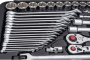 FORCE Набор инструмента 1/4"&3/8"&1/2" Surface  головки 4-32 мм, E4-E20, 142 пр