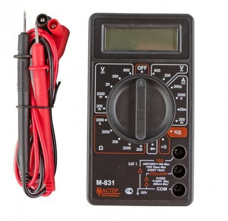 Мультиметр электронный M831 Master Professional