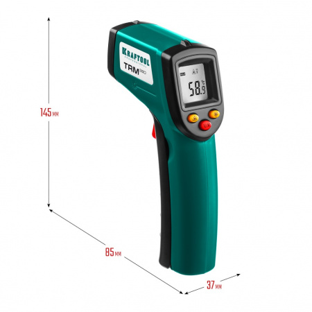 KRAFTOOL Пирометр инфракрасный  TRM-380, -50° +380°С