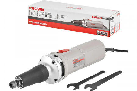 CROWN CT13313 Прямая шлифовальная машина ПШМ, 710 Вт, 12000-28000 об/мин