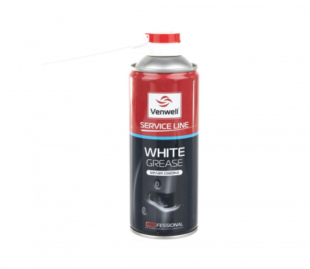 VENWELL Белая смазка White Grease 400 мл (аэрозоль)