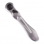 KING TONY Трещотка 1/4", 88 мм, 60 зубцов, флажковая, для вставок (бит)