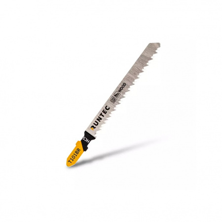 RUNTEC Пилки для лобзика по дереву T 101 BR, HCS, 5 шт