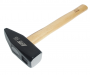 JTC Молоток 1.5 кг слесарный деревянная ручка гикори 