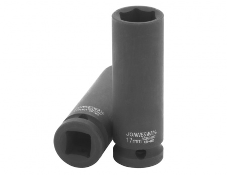 JONNESWAY Головка торцевая ударная глубокая 1/2"DR, 17 мм