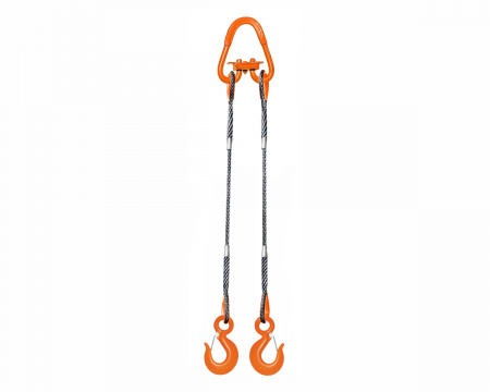 Строп 2СК-16,0 т. (L=4,00м) заплет на станке Magnus-Profi