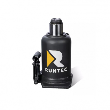 RUNTEC Домкрат бутылочный, двухштоковый, профессиональный 12 т, 235-590 мм