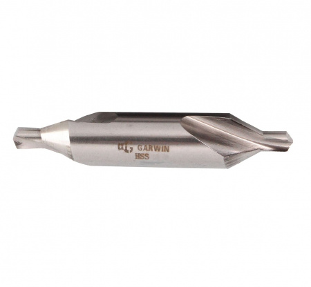 GARWIN CNC Сверло центровочное 4 мм, DIN 333, HSS-Co5, форма A, 120°, тип UNI
