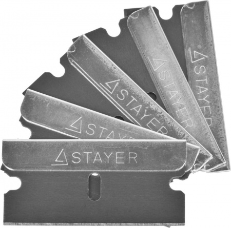 STAYER Лезвия запасные для скребков тип Н01, 40мм, (уп. 5шт)