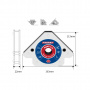 Aurora Magnet S-60 Фиксатор магнитный (45°/90°/135°, усилие 60 кг)