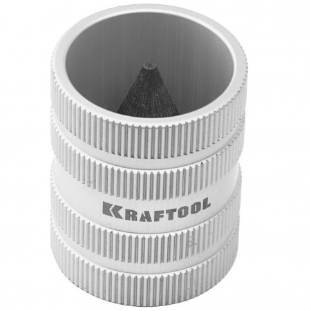 KRAFTOOL INOX Зенковка - фаскосниматель 6-36 мм, для зачистки и снятия внутренней и внешней фасок